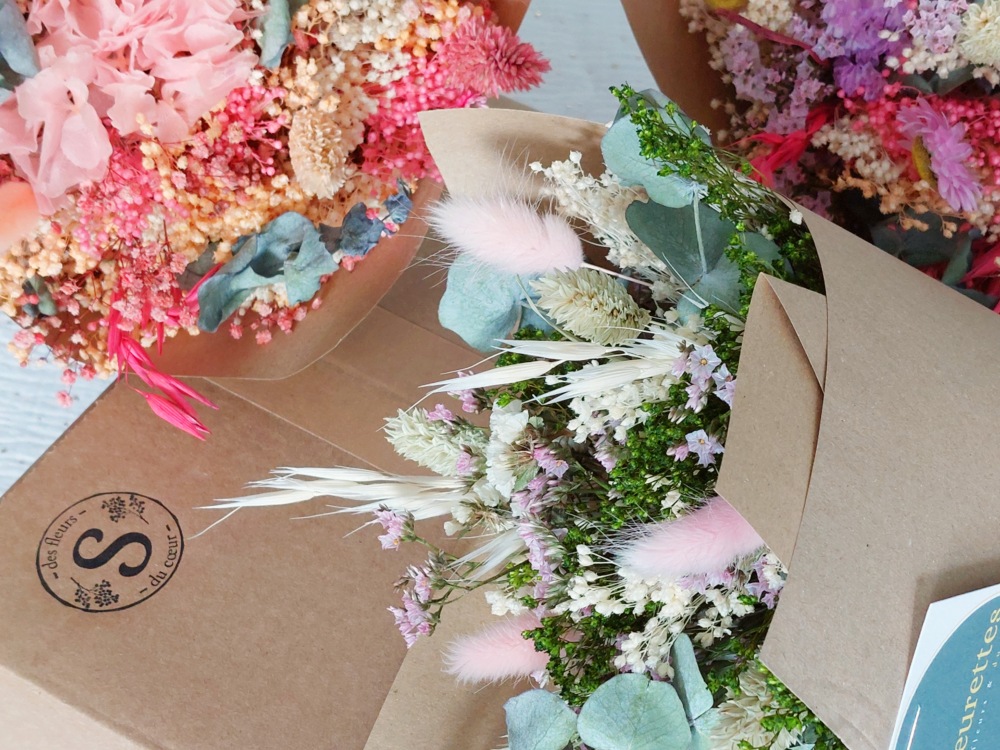 Les petits colis de Sœurettes, atelier de création à base de fleurs séchées à Pacé