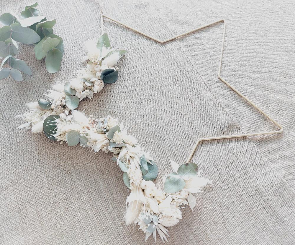 Etoile murale fleurie Sœurettes